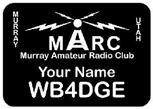 Large MARC Member Badge