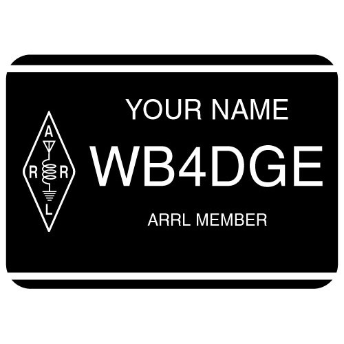 Large Official ARRL Member Badge