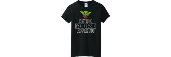 T-Shirt - May The Morse Be With You