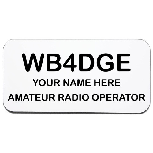 Medium Amateur Radio Operator Badge