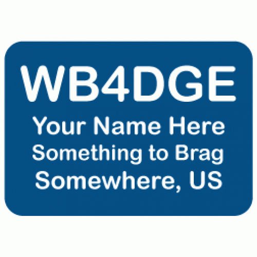 Large Basic Badge