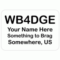 Large Basic Badge