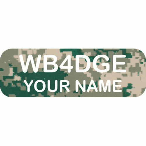Small Basic Camouflage Badge