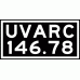 Decal: UVARC 146.78