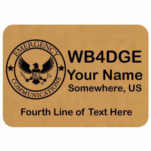 Large Badge with YOUR LOGO