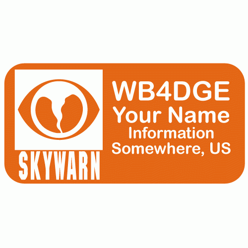 Medium Skywarn Badge