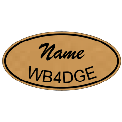 Medium Vintage Badge