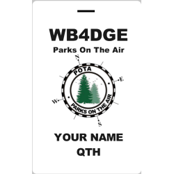 Printed POTA Badge