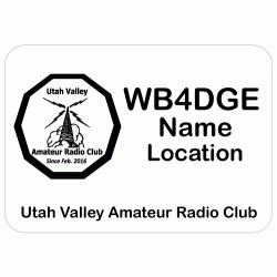 Large UVARC Member Badge