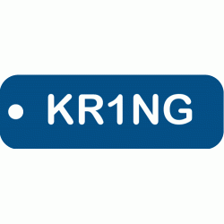 Key Ring with Custom Call Sign